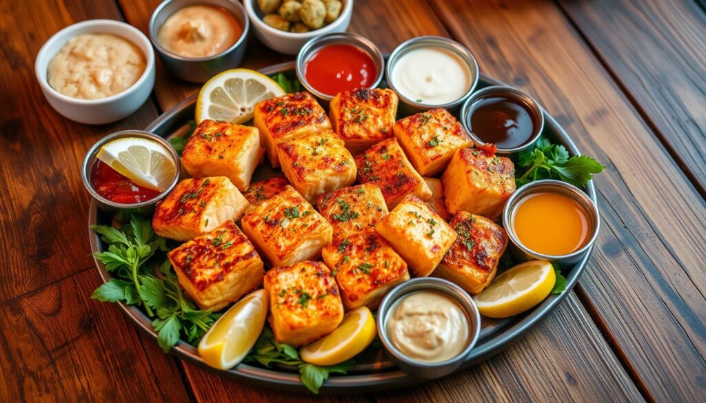 Baked Salmon Bites