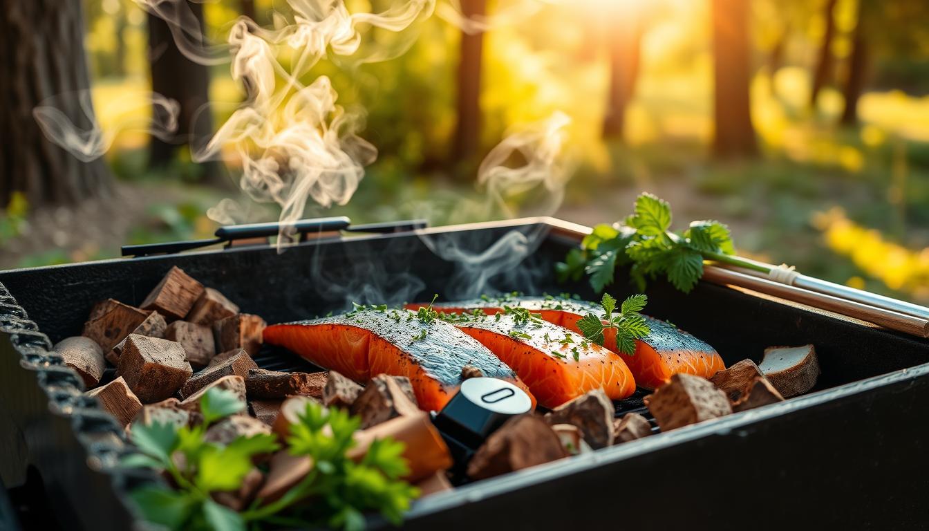 how to smoke salmon in a smoker